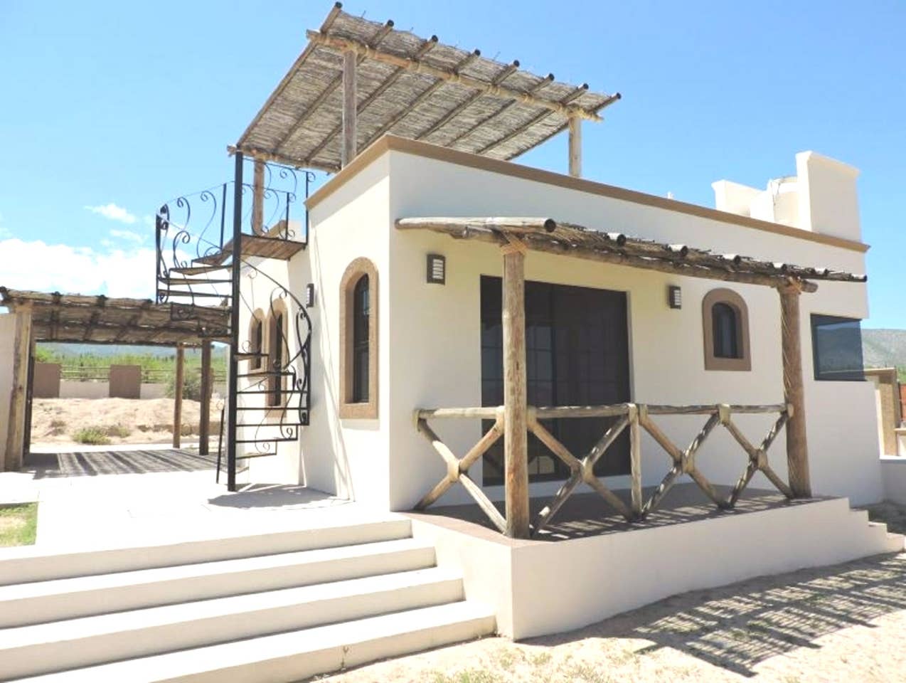 Custom pergola structure